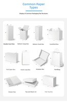 Boîtes carrées pliables transparentes personnalisées en PVC/PET/PP pour l'emballage alimentaire du pain, des gâteaux, des biscuits, modèle HB-002