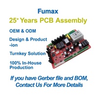 Solution clé en main de conception de panneaux de commande industriels, assemblage de cartes de circuits imprimés SMT PCB PCBA, modèle personnalisé avec épaisseur de cuivre