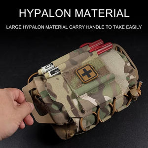 حقيبة إسعافات أولية تكتيكية للاستخدام الخارجي مع حجرة داخلية قابلة للفصل للصيد والنشر السريع - Product Image 5