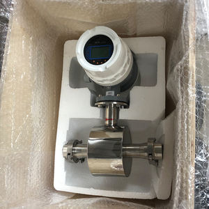 Débitmètre à raccord tri-pince de 1.5 pouces de qualité alimentaire DN50 capteurs de débit de lait de bière Flujometro débitmètre électromagnétique - Product Image 3