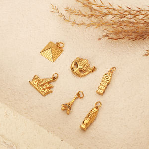 ทันสมัยมีสไตล์สร้างการเดินทางของคุณเองทั่วทุกมุมโลกอียิปต์ปารีสลอนดอนซิดนี่ย์นิวยอร์กเวนิสเสน่ห์ DIY ทอง - Product Image 4