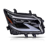 Phare avant complet à LED triple (3 yeux) AFS pour Lexus GX460 URJ150 2020-2024, faisceau bas/haut matriciel, en plastique ABS