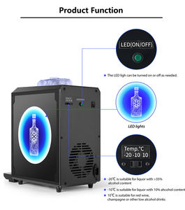 Machine de robinet de bouteille de tir de distributeur de refroidissement d'<span class=keywords><strong>alcool</strong></span> pour <span class=keywords><strong>Jagermeister</strong></span> - Product Image 4