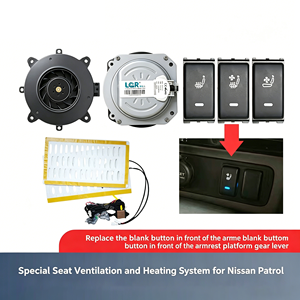 Ventilateur de ventilation et de chauffage pour siège de <span class=keywords><strong>voiture</strong></span> 12V, bouton de commande de console centrale pour Audi A4L Q5L, <span class=keywords><strong>prix</strong></span> d'usine en gros - Product Image 3