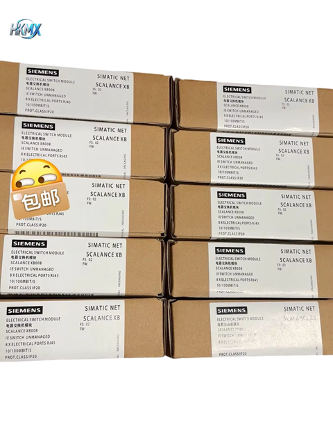 SCALANCE XB008 Industrial Ethernet Switch Managed Network Switch 10 100Mbps Fast Ethernet DIN Rail Mount Network Switch for Fact