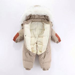 Mono de Bebé Unisex al por Mayor para Niños de 1 a 3 Años, Ropa de Esquí con Capucha, Chaqueta de Invierno, Pelele de una Pieza - Product Image 3