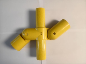 מעקה מדרגות פיברגלס GRP FRP מוגן UV עמיד במים טבעי נגד קורוזיה מבודד בעל אורך חיים ארוך - Product Image 3