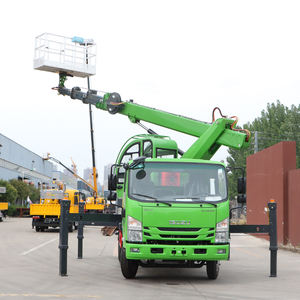 कॉम्पैक्ट संरचना 15 मीटर 19 मीटर टेलीस्कोपिक बूम टोकरी लिफ्ट मैन बास्केट फोल्डेबल एल्यूमीनियम कार्य मंच फोल्डेबल एल्यूमीनियम कार्य मंच - Product Image 1