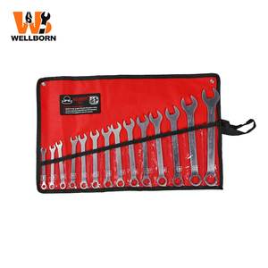 14-Pieces 2-Way Wrench Set High-Durability Versatile Tool <b>Kit</b> for Professional Use - Product Image 1