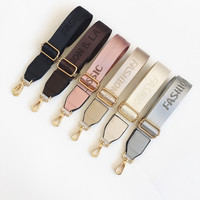 Sangle de remplacement de sac à main à bandoulière réglable pour femme, couleur unie, 3.8cm