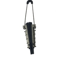Collier de serrage pour câble de tension en alliage d'aluminium PA1500 à grand angle