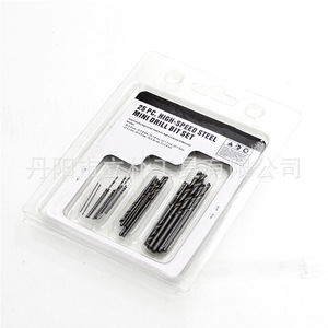 25 Pc High Speed Steel Mini <b>Drill</b> Bit Set Metric Jobbers Length Hex Shank For Metal Plastic Wood - Product Image 2