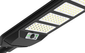 Lampadaire <span class=keywords><strong>solaire</strong></span> LED haute luminosité 500W IP65 Capteur ABS 6500K SMD 2835 2500LM pour l'extérieur et le jardin Alimentation 400W <span class=keywords><strong>sans</strong></span> poteau de bras - Product Image 6