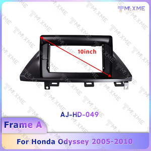 Kit de Reequipamiento de Consola Central Horizontal de 10 Pulgadas, Color Negro Mate, de Alta Calidad, para Honda <span class=keywords><strong>Odyssey</strong></span> 2005-2010, LHD, Piezas Interiores para Automóvil - Product Image 3