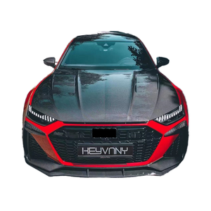 Nuevo Kit de Carrocería con Capó de Fibra de Carbono Estilo KH para Audi A7RS7, Capó Mejorado para A7RS7 - Product Image 1