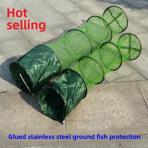 Durable Fork Fish Guard with Adhesive Coating Fly <strong>Fishing</strong> 1.5m Protective Nylon Bass <strong>Fishing</strong> <strong>Net</strong> for Small Fish - Product Image 2