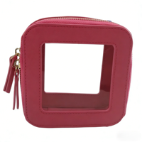 Trousse de Maquillage Bohème 2026 – Nouvelle Collection – Étui Cosmétique Portable en PVC Imperméable avec Fermeture Éclair et Organisateur pour Femme