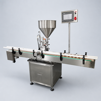 Machine de remplissage de liquides SINBON haute précision, remplisseuse automatique à piston pour bouteilles de 250 ml, pour sirop, crème, miel, lait, eau, semi-automatique