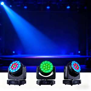 UNOXINE 19*40W RGBW Bee Eye LED Zoom Wash Moving Head Light avec contrôle DMX pour la production <span class=keywords><strong>de</strong></span> scène et d'événements - Product Image 5