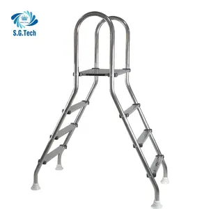 Made in China swimming pool wholesale lifeguard equipment stainless steel lifeguard chair with high quality