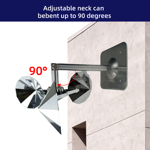 Vent répulsif pour oiseaux repousse les pigeons <span class=keywords><strong>moineaux</strong></span> et oiseaux en bois vent adapté aux jardins garde-corps toits - Product Image 6