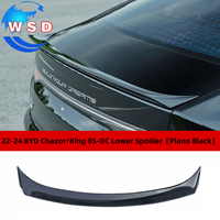 Aileron arrière inférieur en PP noir piano pour BYD Destroyer 05 2024 CHAZOR/KING Accessoires externes