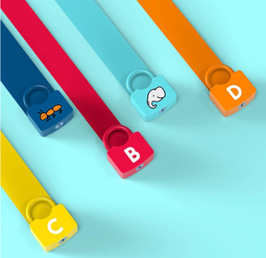 Montessori sớm học tập cho trẻ em với bảng chữ cái và số công cụ khóa giáo dục cảm giác chơi cho trẻ mới biết đi mầm non đồ chơi - Product Image 3