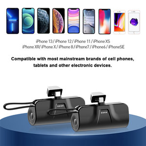 Xách tay nhỏ điện thoại di động bên ngoài pin 5000mAh Mini ngân hàng điện cho <span class=keywords><strong>Amazon</strong></span> xu hướng phổ biến Sản phẩm được xây dựng trong cáp Powerbank - Product Image 6