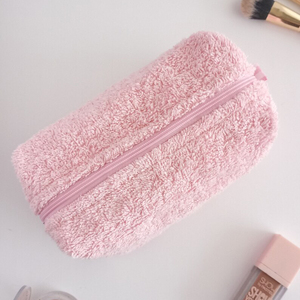 Pochette à <span class=keywords><strong>maquillage</strong></span> en tissu éponge personnalisée, esthétique, pochette cosmétique, trousse de toilette - Product Image 2