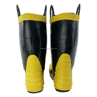 Fabricant de bottes de sécurité incendie chinoises, norme CE BSEN, bottes en caoutchouc pour la lutte contre les incendies