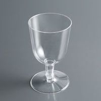 Fantaisie élégant vin verre à eau jetable en plastique verrerie tasse pour réception de mariage Grand événement fête fournitures