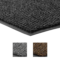 Tapis d'entrée commercial robuste en forme d'ananas, antidérapant, pour accueillir les clients et éliminer la poussière, avec support en PVC