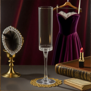 Disposable Sturdy Glossy bar Friendly Lightweight clear Durable Personalized Ps <strong>champagne</strong> Glass <strong>Flutes</strong> - Product Image 3