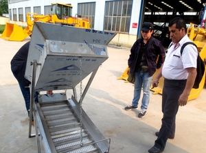 Máy Tách Trọng Lực Khai Thác Mỏ Quạt Gió Giá Tốt Nhất Máy Giặt Khô Màu Vàng Để Bán - Product Image 5