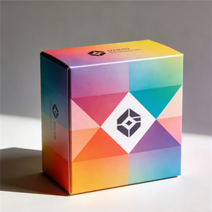 Boîte cadeau personnalisée pour soins de la peau, en carton ondulé, avec logos - Product Image 1