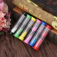 Set Jam Pasir Warna-warni 6 Buah, 30 Detik, 1, 2, 3, 5, 10 Menit, untuk Permainan Kelas Anak, Hadiah, Dekorasi Rumah
