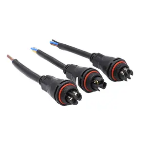 AOHUA Power driver output 4 pin screw connect cable ip67 plug waterproof connector