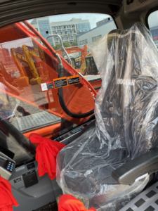 Excavadora de orugas Doosan DX225 usada original de Corea con caja de cambios de bomba de motor y subasta de 500 horas de - Product Image 6