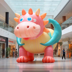Caballo y Jirafa Inflables Gigantes con Luces LED de 3.6m, Mascota Animal para Publicidad Exterior, Desfiles y Decoración de Eventos, Tela Oxford - Product Image 3
