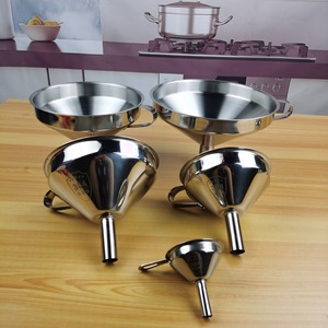 Yolecen Atacado 304 Grosso Frasco De Vinho De Aço Inoxidável, Ferramentas De Vinho Doméstico com Colher De Vinho, Funil De Óleo, <span class=keywords><strong>Metal</strong></span> - Product Image 2