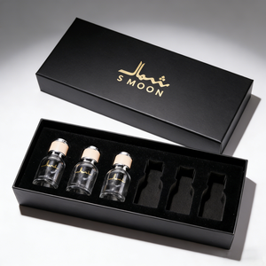 ขวดน้ำหอมแก้วแบบพ่นฝอยเปล่าขายส่ง ชุดทดลองน้ำหอมแบบกำหนดเอง พร้อมกล่องบรรจุภัณฑ์ - Product Image 1