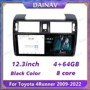 Autoradio 13,6 pouces avec lecteur de cassettes pour Toyota 4Runner 2009 2010 2011-2019, récepteur multimédia GPS Android 11 - Product Image 2