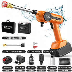 Lavadora a Presión Inalámbrica Portátil Flying Cleaner, Pistola <span class=keywords><strong>de</strong></span> Lavado <span class=keywords><strong>de</strong></span> Autos a Batería Recargable <span class=keywords><strong>para</strong></span> Autos y Jardines - Product Image 1
