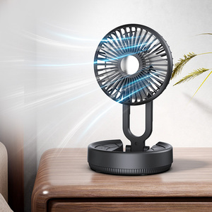 Mini Ventilador USB Portátil para Auto, Ventilador de Escritorio Recargable, Ventilador de Cabezal Único con Batería de Litio de 2000 mAh, Pequeño Ventilador para Camping - Product Image 1