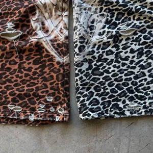 Pantalones Deportivos <span class=keywords><strong>de</strong></span> Chándal Extra Grandes <span class=keywords><strong>de</strong></span> Cintura Alta, Estilo Vintage, Personalizados, Deportivos, 100% Algodón Suave, Estampado Animal Digital Completo, Gruesos - Product Image 5