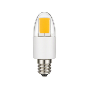 Petite ampoule LED E12 2W 3W COB, 2700K à 6000K, base en céramique pour lustre, lumière en cristal, AC120V - Product Image 3