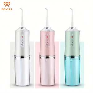 Hydropulseur dentaire portatif rechargeable par USB de 220ml pour l'irrigateur oral 4 bouts de dents - Product Image 4