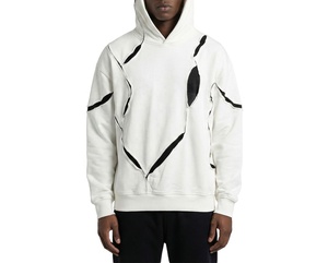mens hoodie heavyweight hoodie cotton fleece embroidered hoodie for US boutique brands with private - Product Image 1