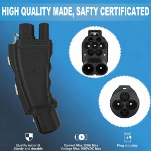 Adaptateur de chargeur de véhicule électrique, connecteur CCS2 vers CHAdeMO, 250A 1000V, pour véhicule électrique - Product Image 5