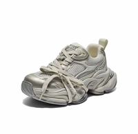 Nouvelles baskets épaisses de style luxe pour hommes et femmes, chaussures décontractées de haute qualité inspirées des designers, baskets de course épaisses printemps/automne